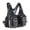 Black, variant on 7829 Light Weight Fly Fishing Vest Adjustable MultiPockets Jackets Breathable Fishing Tackle Backpack Portable Chest Pack