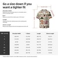 thumbnail image 5 of Kdxio Men'S Hawaiian Shirt For Men Short Sleeve Shirt Vintage Coffee Summer Casual Holiday Beach Button Down T-Shirts, 5 of 5