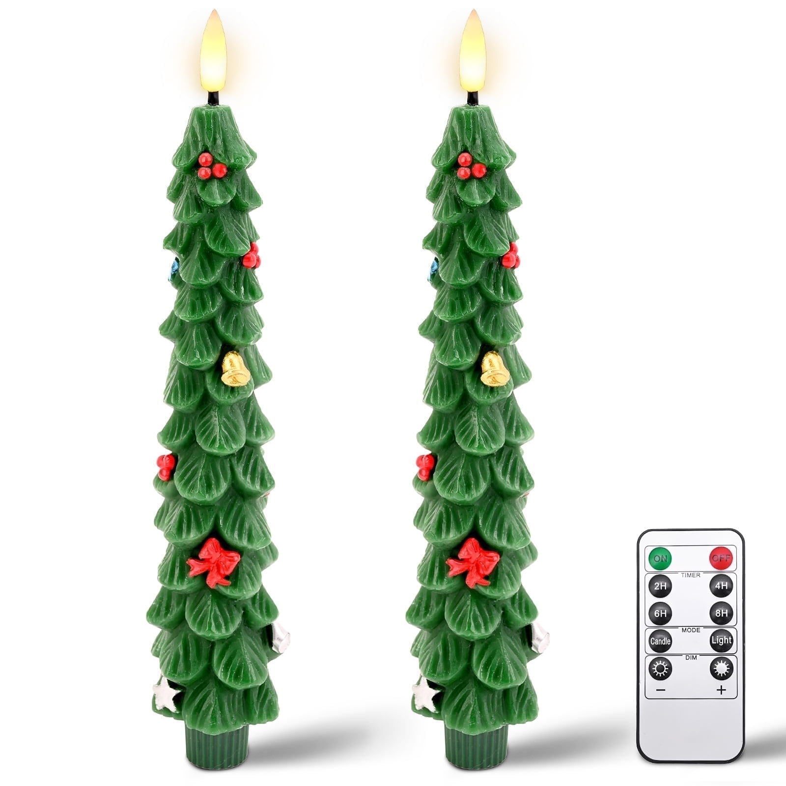 BILISPARK Christmas Tree Flameless LED Candles photo 1