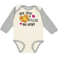 thumbnail image 3 of Inktastic Valentine's Day You Stole a Pizza of My Heart Boys or Girls Long Sleeve Baby Bodysuit, 3 of 5