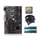 thumbnail image 2 of Seitruly Placa base de computadora de velocidad rápida DDR4 LGA1151 placa de minería 4 pines 24 pines puerto de alimentación piezas de actualización Kits de mantenimiento de impresoras No.07, 2 of 8