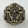 thumbnail image 2 of Hollow Skull DND Dice Set - Metal Polyhedral Dice for Classic Games, 2 of 5