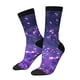 thumbnail image 1 of Fotbe Purple Bubble Abstract Art Calcetas Largas con Estampado para Hombre y Mujer – Calcetas de Compresión Transpirables y Elásticas, Viajar y Uso Diario Talla 5-11, 1 of 6