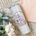 thumbnail image 2 of Vaso de caballo con tapa y pajita. Regalos para mujeres. 20 oz. Café floral. Vaso de acero inoxidable con aislamiento. Decoración de caballo y flores., 2 of 6