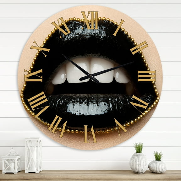 Designart 1 in Modern,Contemporary Wall Clock
