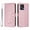 Pink, variant on Phone Case for Oneplus Nord Ce 2 Lite Pu Leather Flip Folio Magnetic Card Slots Holder Kickstand Rfid Blocking