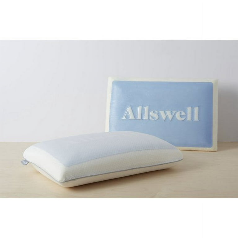 Allswell Cooling Gel Memory Foam Pillow, Queen Size 