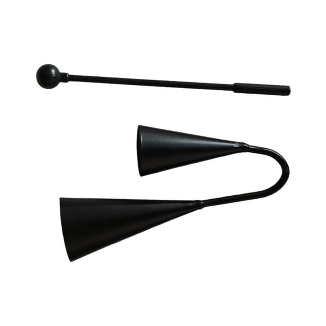 Baohd Agogo Bells Teaching Aids Birthday Gift Percussion Instrument Funny Handheld 25cmx14cm 25x14cm