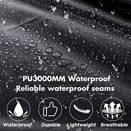 anyoo waterproof rain poncho