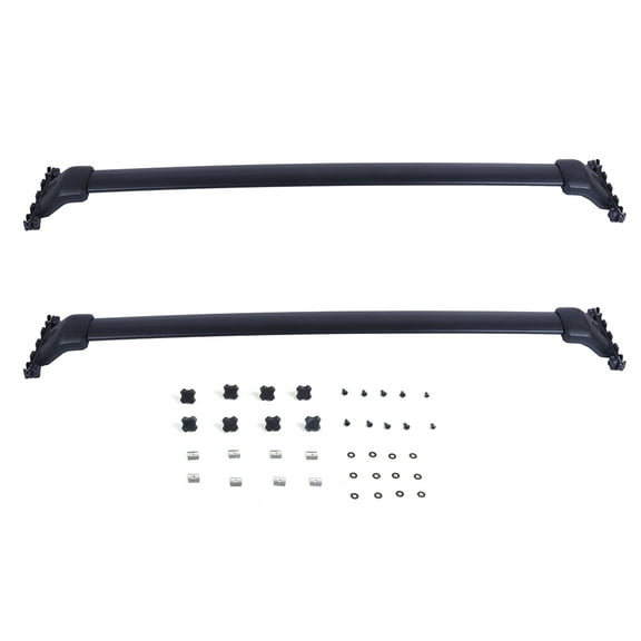 CCIYU Roof Rack Crossbar Fit for Honda Pilot 2009-2015 2pcs Aluminum Car Top Luggage Carrier Rails