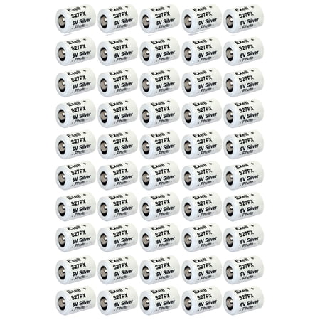 50x Exell S27PX 6V Silver Oxide Battery EPX27 V27PX 4NR43 KX27 HS3C