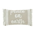 thumbnail image 4 of VHC Brands Christmas Decorations for Living Room Bedroom Accents for Couch Chair Grace Peace on Earth Pillow 14x22, 4 of 4