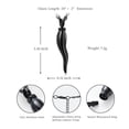 thumbnail image 2 of Constantlife Horn Mens Urn Necklace for Cremation Ashes Holder Necklace Pendent for Ashes and Chain, 2 of 4