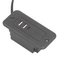 thumbnail image 1 of Toma de muebles de carga rápida toma de escritorio de montaje empotrado Versátil PD 20W Práctico Conveniente Longitud de cable de 2 m con 2 puertos USB 1 tipo C para el hogar ANGGREK Otros, 1 of 8
