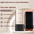 thumbnail image 4 of Concealer Eraser Foundation Stick Face Makeup Hydrating Foundation Stick With Brush Convenient Long Lasting Moisturizing Foundation Stick Daily Makeup, 4 of 8