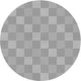 thumbnail image 1 of Ahgly Company Indoor Round Patterned Silver Gray Area Rugs, 3' Round, 1 of 6