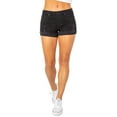 thumbnail image 3 of Celebrity Pink Junior Women's Roll Cuff Jean Short, 3 of 4