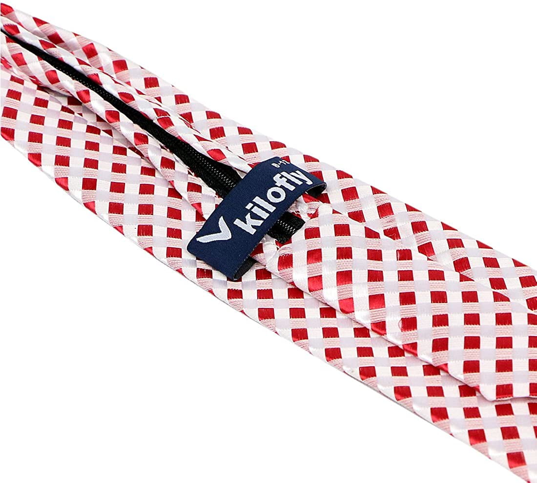 2 Pieces Zipper Ties for Boys Skinny Tie Kid Pre-tied Neckties Adjustable Neck Strap Tie for Boy 