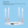thumbnail image 4 of Cat4 Mobile WiFi Hotspot Router, 300Mbps High Speed 100-240V 4 Antenna Prevent Interference 4G LTE Router Stable with SIM Card Slot for Home EU Plug,US Plug,UK Plug, 4 of 7