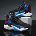 thumbnail image 5 of enyan Kids Shoes Boys Girls Breathable Soft Athletic Basketball Shoes (Little Kid/Big Kid) Black,13, 5 of 6