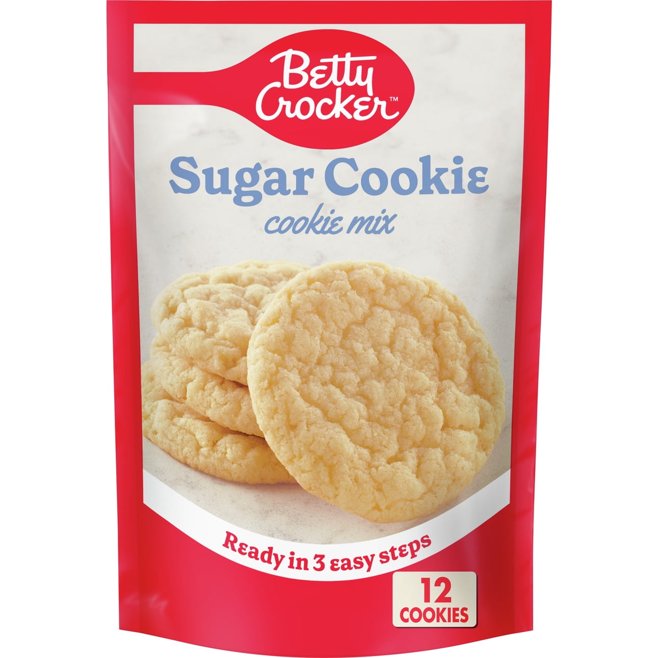 Betty Crocker Sugar Snack Size Cookie Mix, 6.25 oz