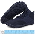 thumbnail image 3 of Rubber Jogging Sneakers Non-Slip Breathable High Ankle Boots for Outdoor Walking, 3 of 8