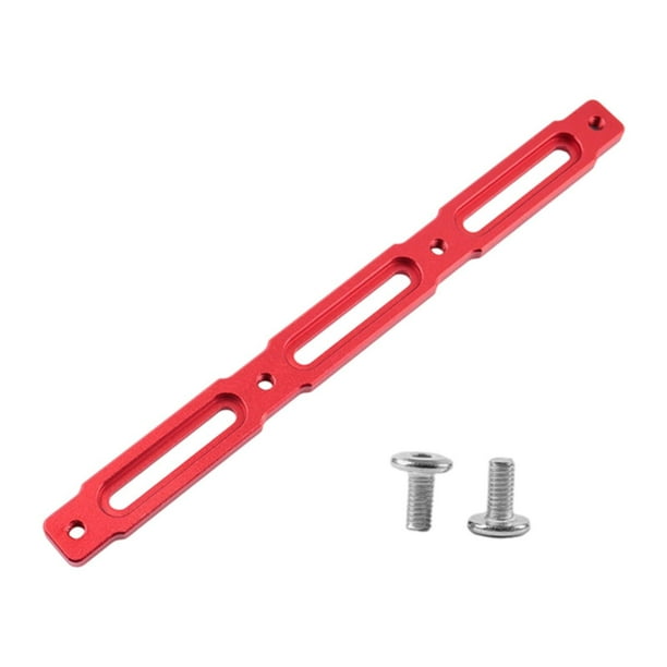 Adaptador de soporte para portabidón de bicicleta, accesorios de tornillo ajustables para exteriores, soporte para botella de agua para bicicleta Rojo 205x18cm