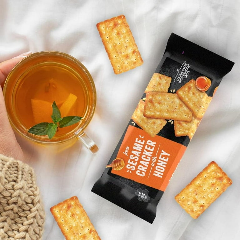 Crackers Jans Sesame Cracker with Honey, 5.64 oz Pack of 1