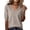 Camel, variant on Womens V Neck 5/5 Sleeve Knit Sweater Loose Casual Pullover Soft Lightweight Elbow Length Sleeve Basic Tee Shirt Pink XL