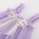thumbnail image 3 of Vestido de tul con tutú para niñas pequeñas, sin mangas, de malla, con lentejuelas, estrellas y tirantes de arcoíris, para fiesta de cumpleaños, de princesa, de 6 a 5 años, 3 of 8