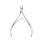 thumbnail image 1 of Pinza para cutículas (acero inoxidable), Acero inoxidable, Pinza para uñas con resorte de barril, Acero inoxidable, 1 of 5