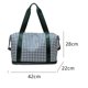 thumbnail image 2 of La bolsa de asas del gimnasio del bolso del fin de semana del petate durante la noche con el bolsillo separado seco y mojado, 2 of 5