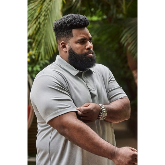 Regent Row Men’s Big and Tall Commuter Tech Polo, Moisture-Wicking, Quick Dry, Stretch Fit, Plus Size Casual Shirt
