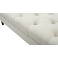 thumbnail image 6 of Alma Tufted Flare Arm Entryway Bench, Sky Neutral, 6 of 8