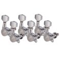 thumbnail image 2 of Maytalsory 6 Pieces Guitar String Tuning Pegs,Tuner Machine Heads Knobs Set of 6 pcs 3R 3L lver, 2 of 6