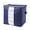 Navy Blue, variant on Travelwant Foldable Comforter Storage Bag, Large Organizers for Blankets, Pillow, Quilts, Linen, Storage Containers with Thick Fabric, Sturdy Zipper