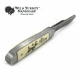 thumbnail image 4 of Wild Turkey Handmade Gentleman's Trapper Folding Pocket Collectors Knife EDC, 4 of 5