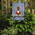thumbnail image 2 of Bull Terrier Red Welcome Garden Flag, 2 of 3