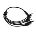 thumbnail image 1 of Divisor de Corriente CC de 30 Cm Adaptador de 5 Vías Fuente de Alimentación de 2,1 Mm 12V a 5 Cables de Cámara Sunnimix Cable divisor de alimentación de CC, 1 of 8