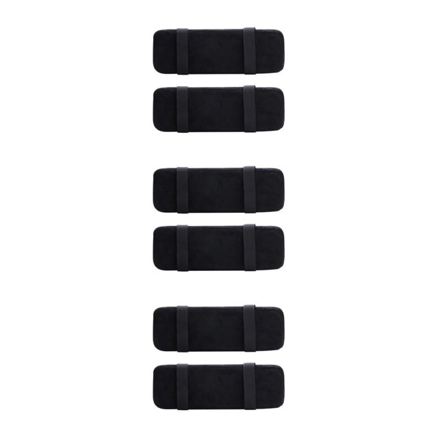 Yuarrent Almohadilla para reposabrazos de 2 uds., espuma viscoelástica lavable, suave, ergonómica para silla de juegos para el hogar Type1 NO1