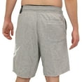 thumbnail image 4 of Nike mens Nike Sportswear Alumni Fleece Shorts Small Grey Heather/White, 4 of 6