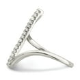 thumbnail image 3 of Sterling Silver CZ Bar Ring, 3 of 5