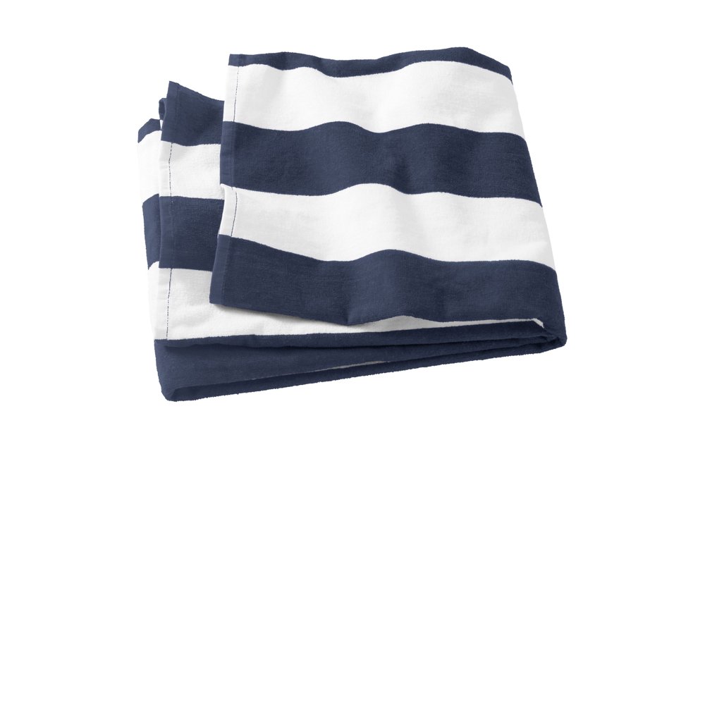Port Authority Cabana Stripe Beach Towel. PT43