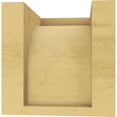 thumbnail image 4 of 5"W x 5"D x 5"H Wide Olympic Rough Cedar Woodgrain TimberThane Corbel, Primed Tan, 4 of 6