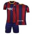 thumbnail image 1 of 20-21 Fc Barcelona Home Striped Blank Football Jersey Set, 1 of 2