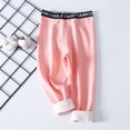 thumbnail image 2 of AWZXDE Children Warm Pants for Boys and Girls, Cool Weather Seamless Base Layer Big Kids Underwear Tights Pink,3-4 Years, 2 of 7