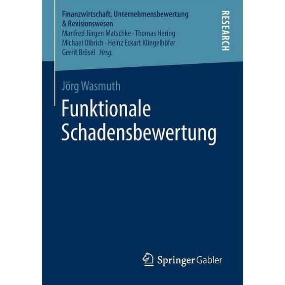 Finanzwirtschaft, Unternehmensbewertung Funktionale Schadensbewertung, (Paperback)