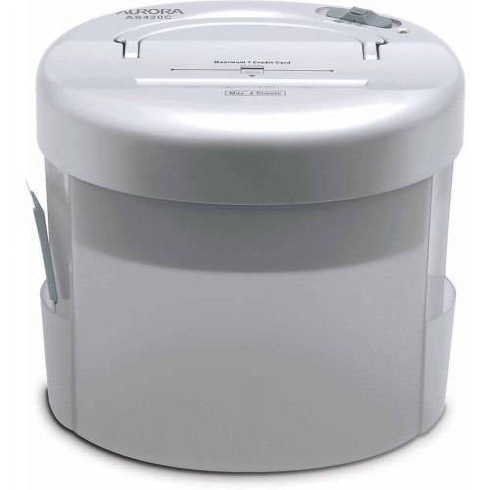 Aurora AS420C 4-Folded Sheet Cross-Cut Desktop Paper/Credit Card Shredder