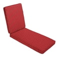 thumbnail image 2 of Sunbrella Sorra Home  Indoor/ Outdoor Chaise Lounge Cushion - 79 in l x 25 in w sunbrella - harwood crimson, 2 of 5