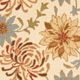 thumbnail image 2 of Country & Floral Rug - Blossom Wool Pile -Beige/Multi-Color:Beige/Multi,Design:Country & Floral,Shape:Runner,Size:8'LX2'3"W, 2 of 3